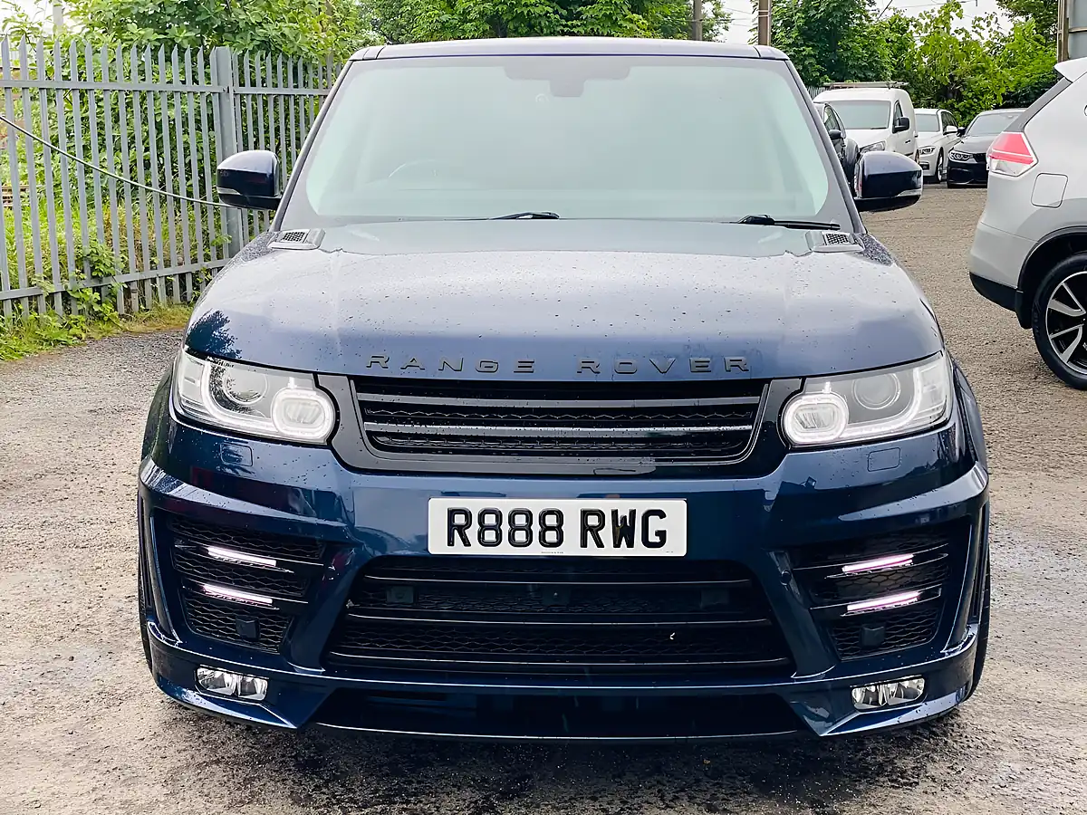 Used 2016 Land Rover Range Rover Sport Hse Blue - Interior and Exterior details 2