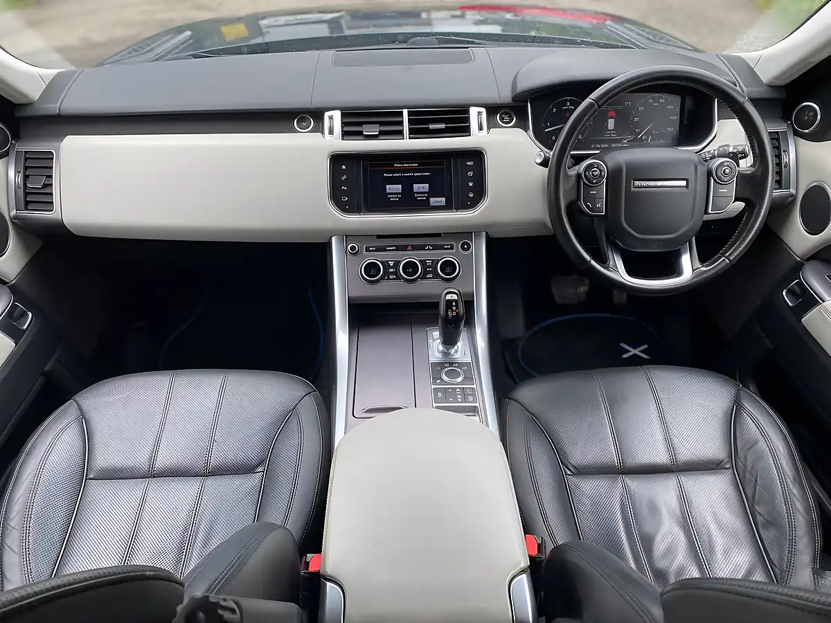 Used 2016 Land Rover Range Rover Sport Hse Blue - Interior and Exterior details 4