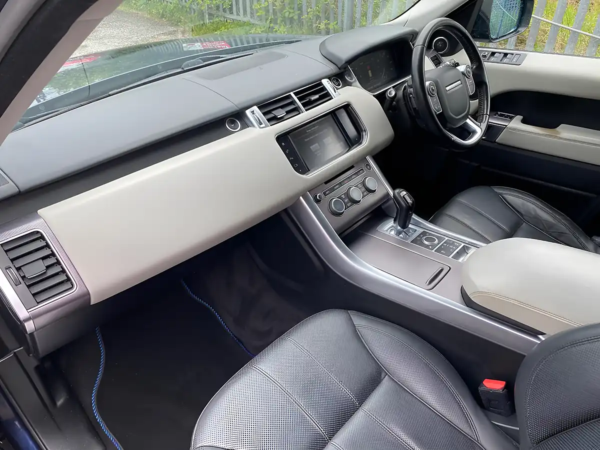 Used 2016 Land Rover Range Rover Sport Hse Blue - Interior and Exterior details 5