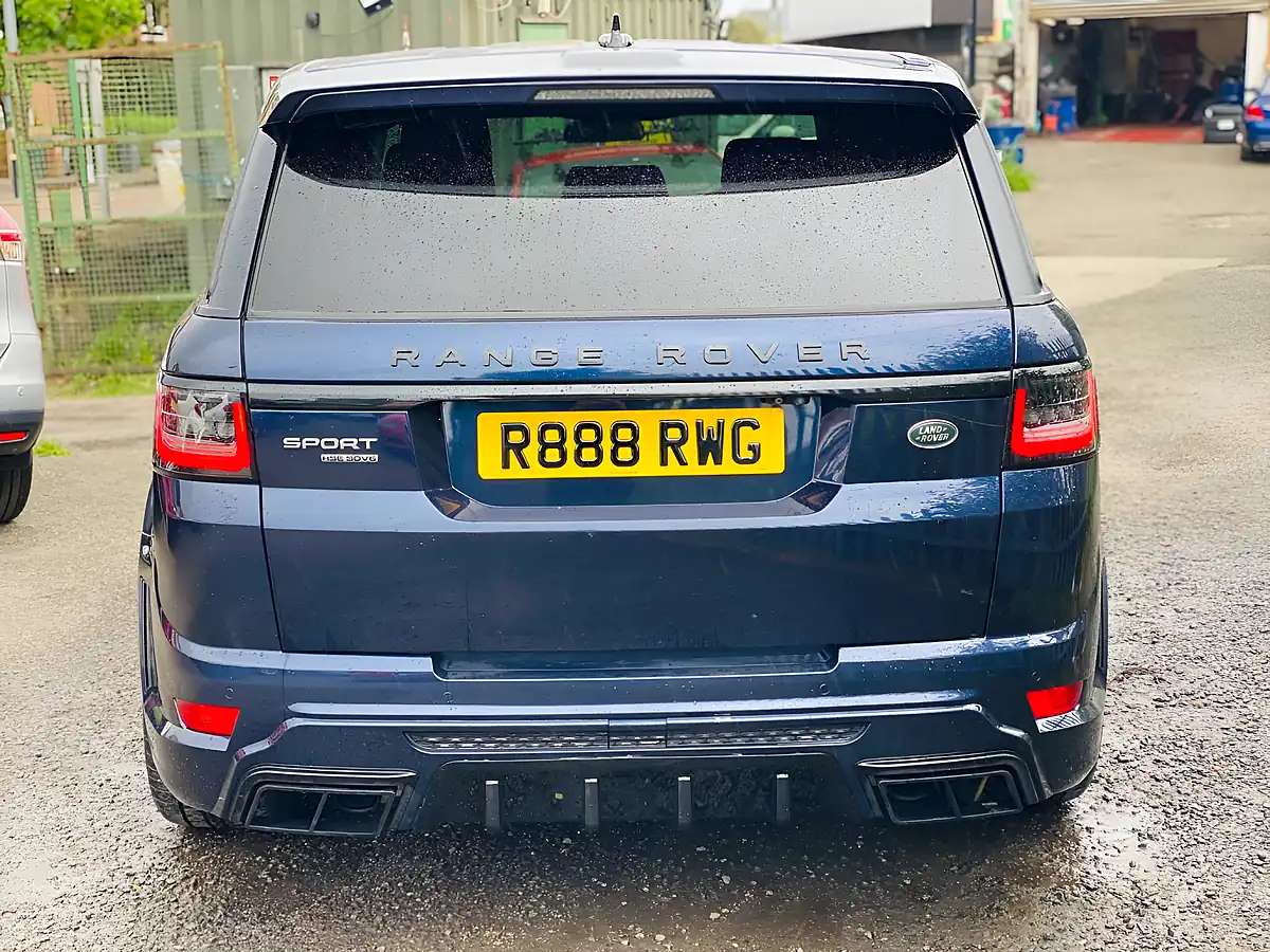 Used 2016 Land Rover Range Rover Sport Hse Blue - Interior and Exterior details 8
