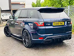 Used 2016 Land Rover Range Rover Sport Hse Blue - Interior and Exterior details 9