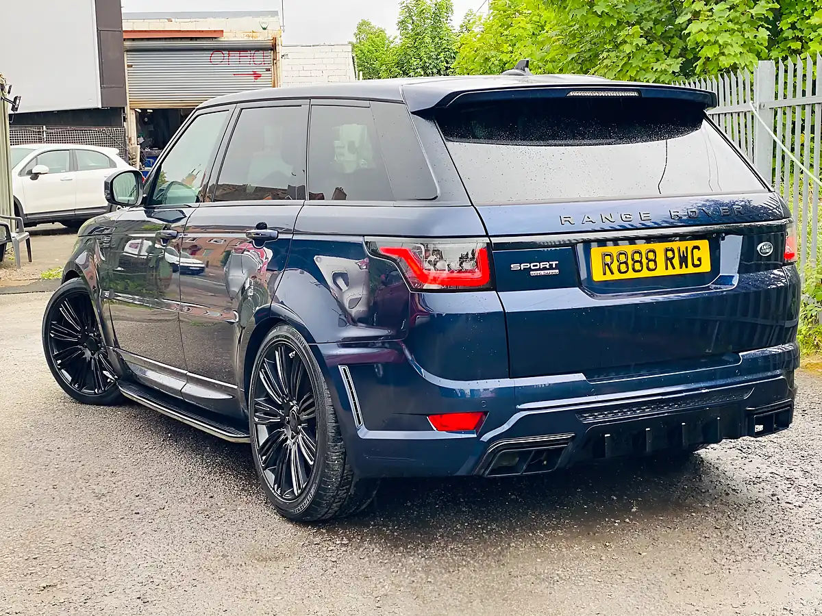 Used 2016 Land Rover Range Rover Sport Hse Blue - Interior and Exterior details 9