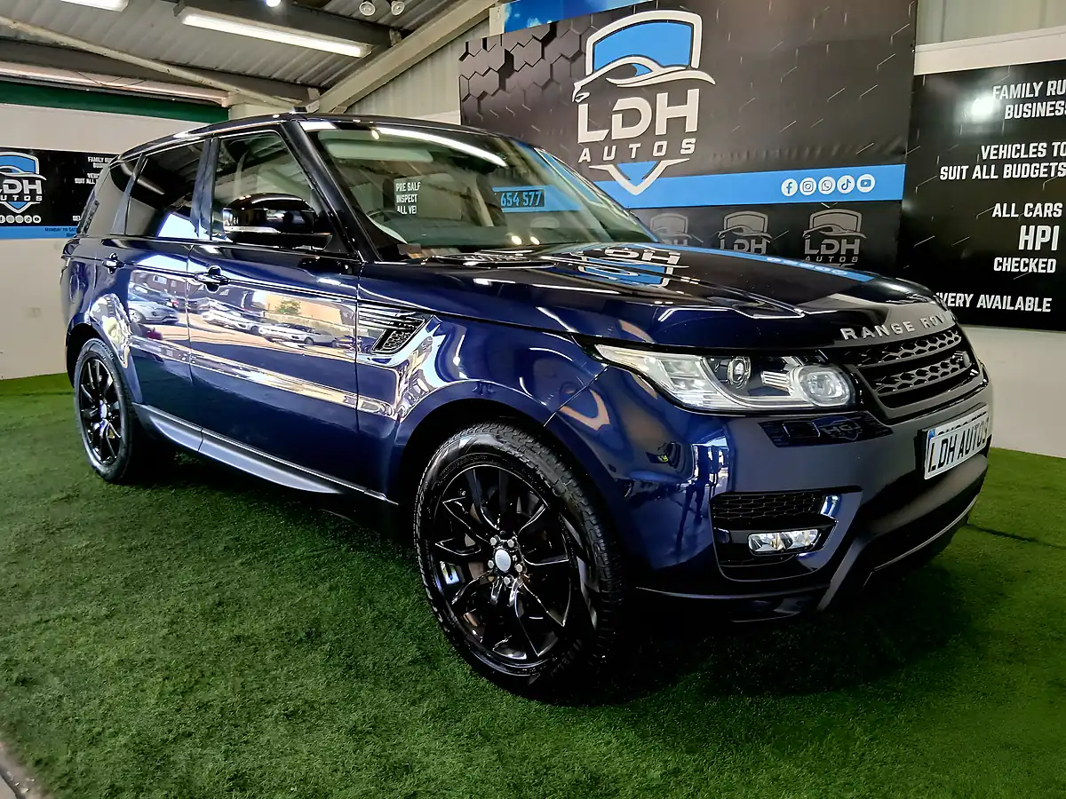 Used 2016 Land Rover Range Rover Sport Hse Blue - Front View