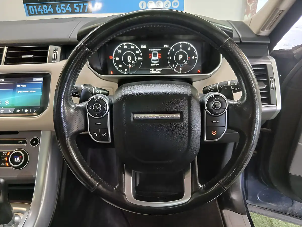 Used 2016 Land Rover Range Rover Sport Hse Blue - Interior and Exterior details 12
