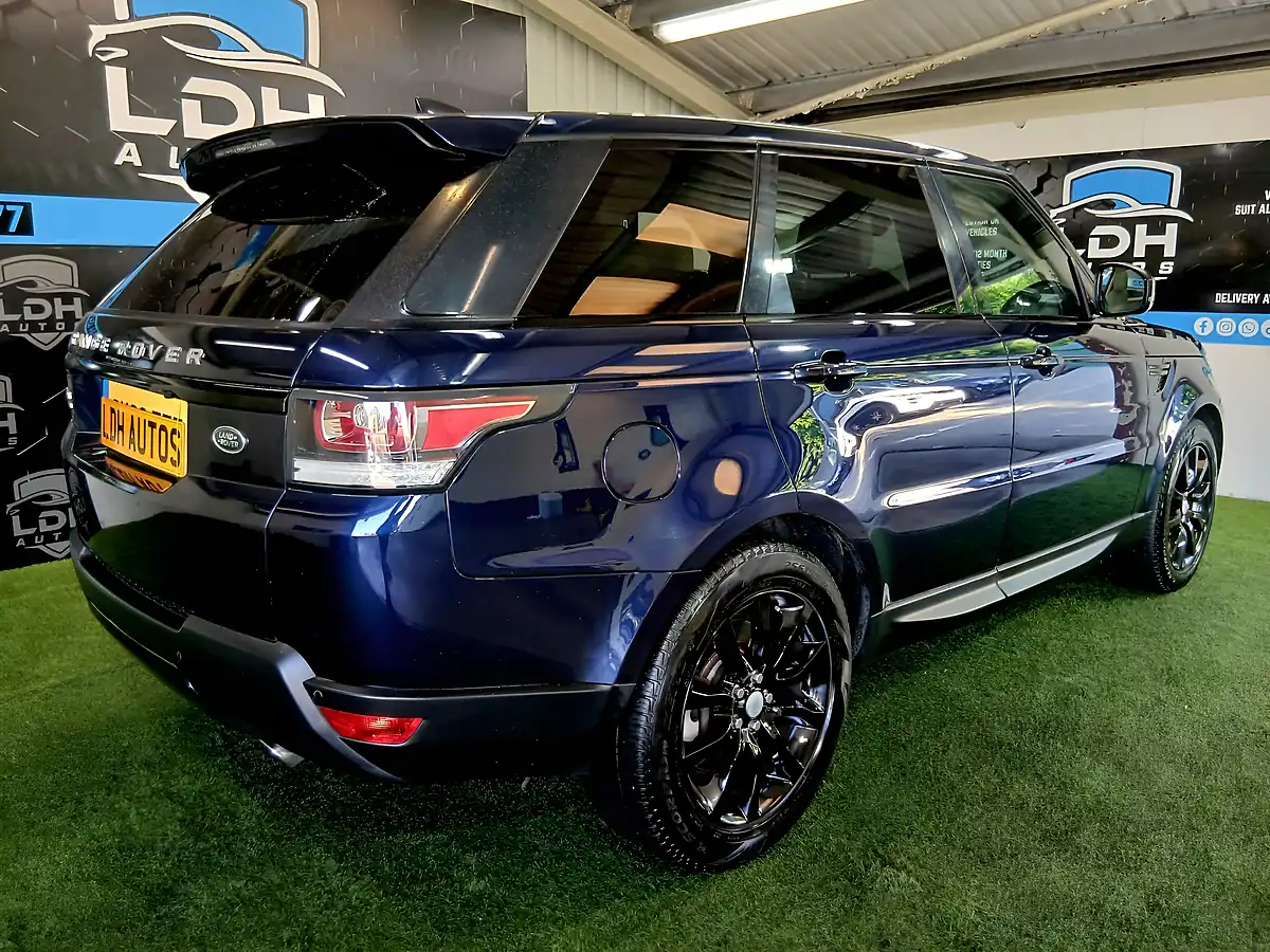 Used 2016 Land Rover Range Rover Sport Hse Blue - Interior and Exterior details 3