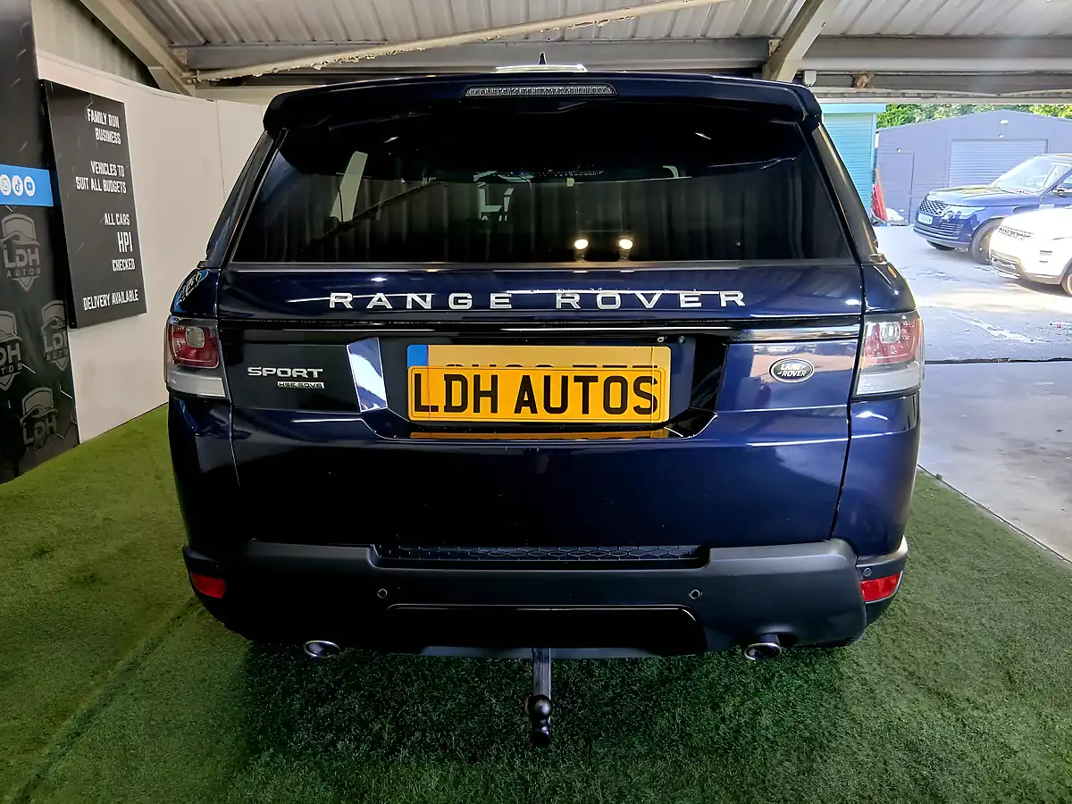 Used 2016 Land Rover Range Rover Sport Hse Blue - Interior and Exterior details 4