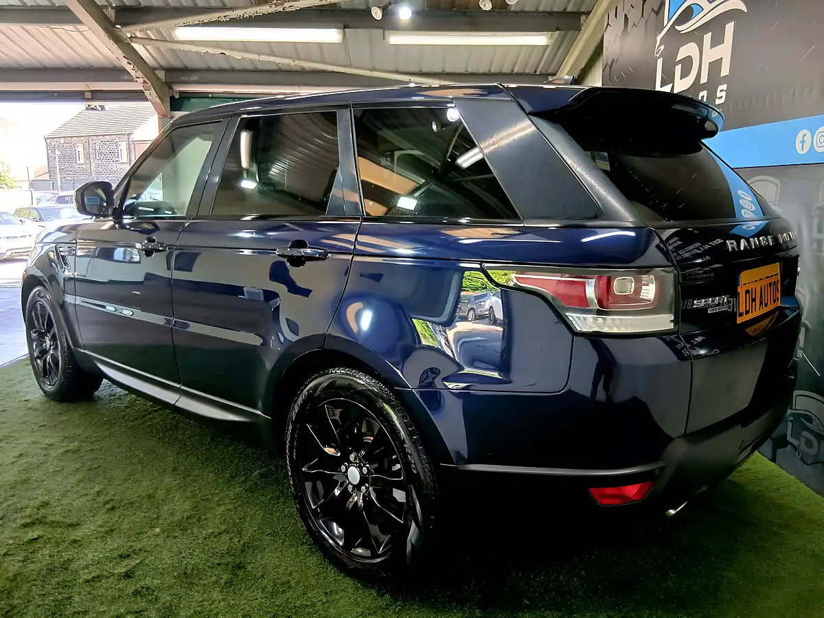 Used 2016 Land Rover Range Rover Sport Hse Blue - Interior and Exterior details 5