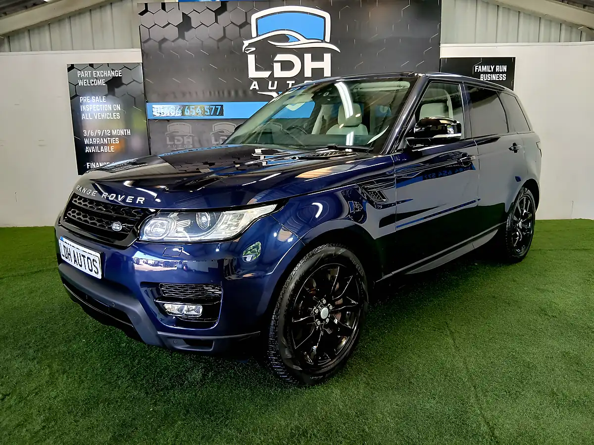 Used 2016 Land Rover Range Rover Sport Hse Blue - Interior and Exterior details 7