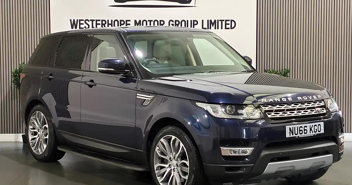 Used 2016 Land Rover Range Rover Sport Hse Blue - Front View