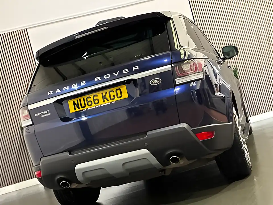 Used 2016 Land Rover Range Rover Sport Hse Blue - Interior and Exterior details 11