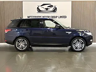 Used 2016 Land Rover Range Rover Sport Hse Blue - Interior and Exterior details 12