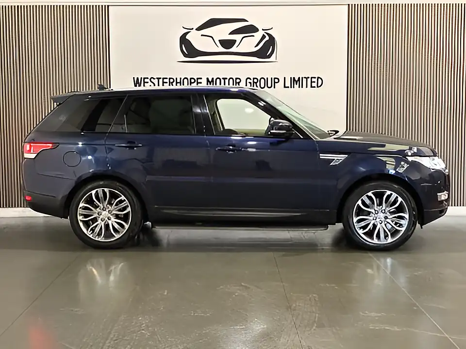 Used 2016 Land Rover Range Rover Sport Hse Blue - Interior and Exterior details 12