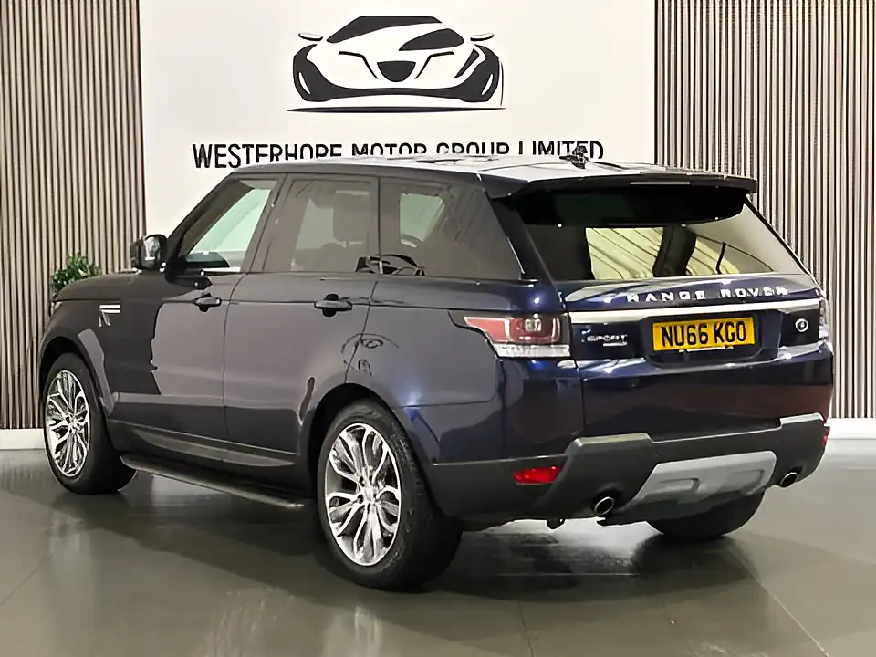 Used 2016 Land Rover Range Rover Sport Hse Blue - Interior and Exterior details 2