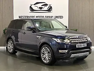 Used 2016 Land Rover Range Rover Sport Hse Blue - Interior and Exterior details 20