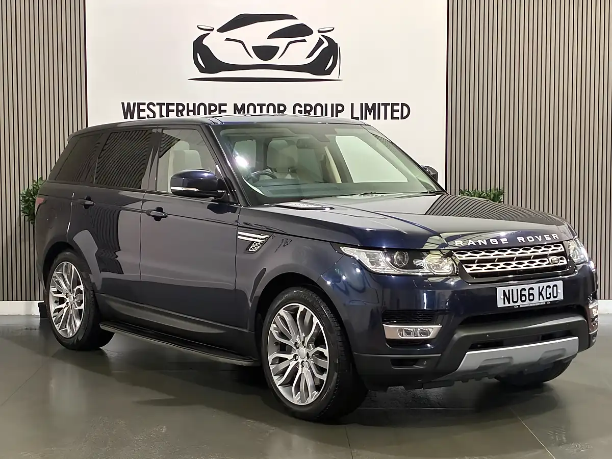 Used 2016 Land Rover Range Rover Sport Hse Blue - Interior and Exterior details 20