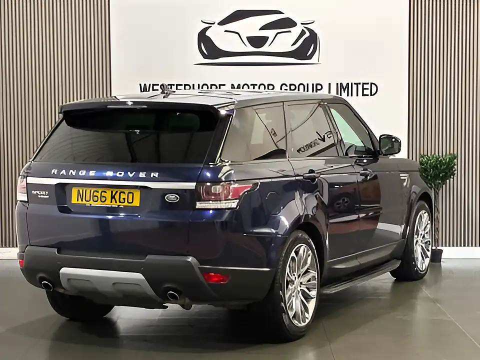 Used 2016 Land Rover Range Rover Sport Hse Blue - Interior and Exterior details 4