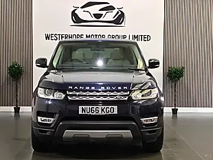 Used 2016 Land Rover Range Rover Sport Hse Blue - Interior and Exterior details 5