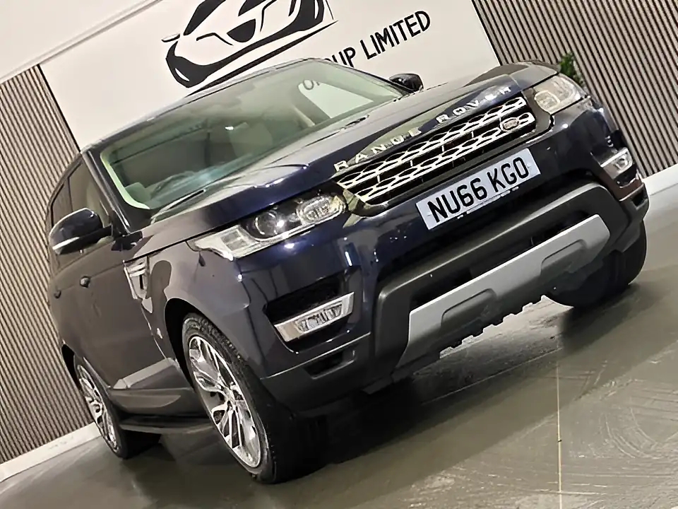 Used 2016 Land Rover Range Rover Sport Hse Blue - Interior and Exterior details 6