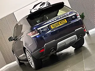Used 2016 Land Rover Range Rover Sport Hse Blue - Interior and Exterior details 7
