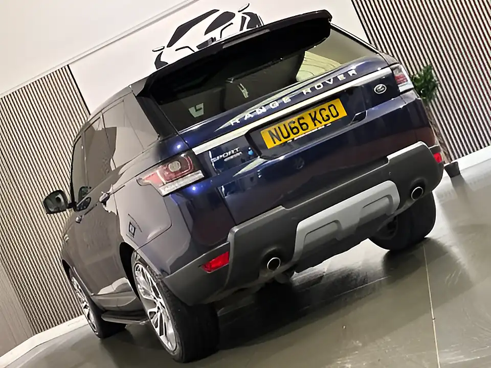 Used 2016 Land Rover Range Rover Sport Hse Blue - Interior and Exterior details 7