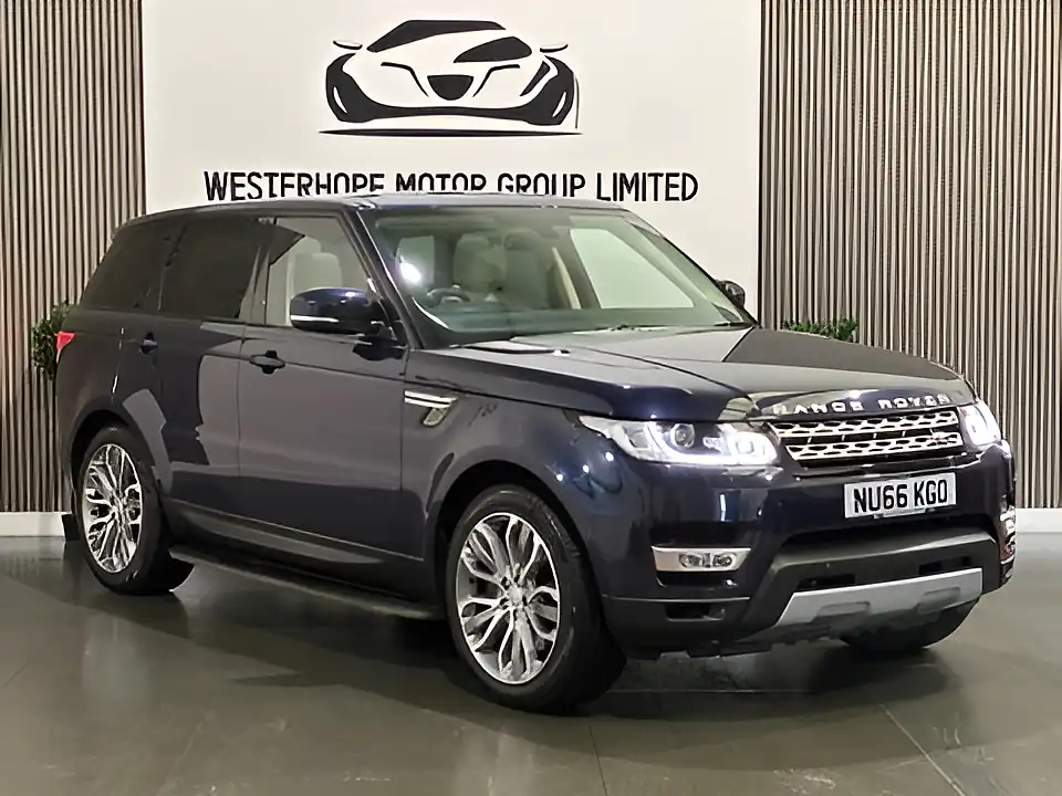 Used 2016 Land Rover Range Rover Sport Hse Blue - Interior and Exterior details 8