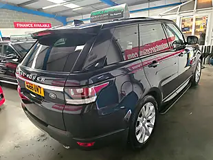 Used 2016 Land Rover Range Rover Sport Hse Blue - Interior and Exterior details 10