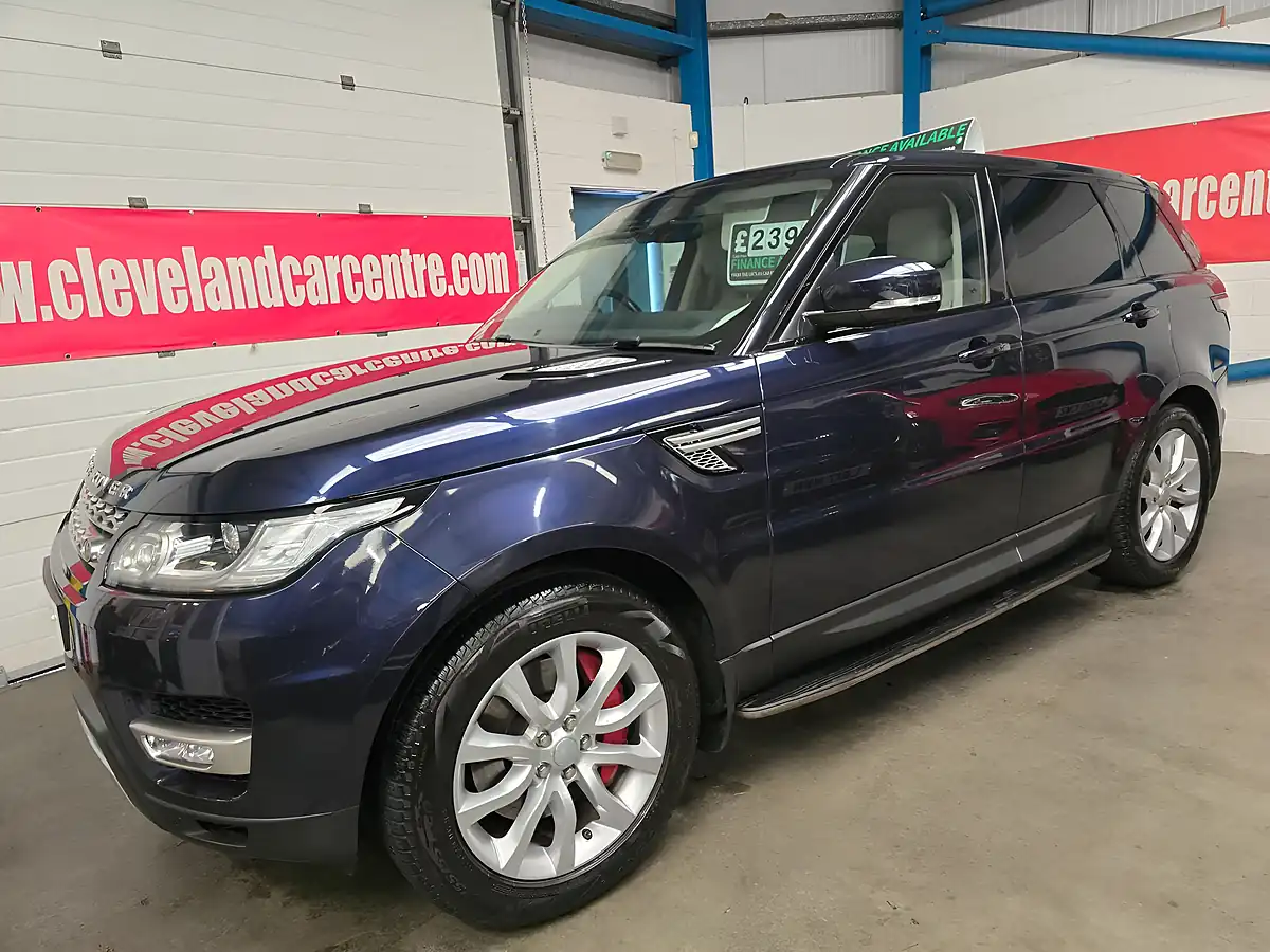 Used 2016 Land Rover Range Rover Sport Hse Blue - Interior and Exterior details 11