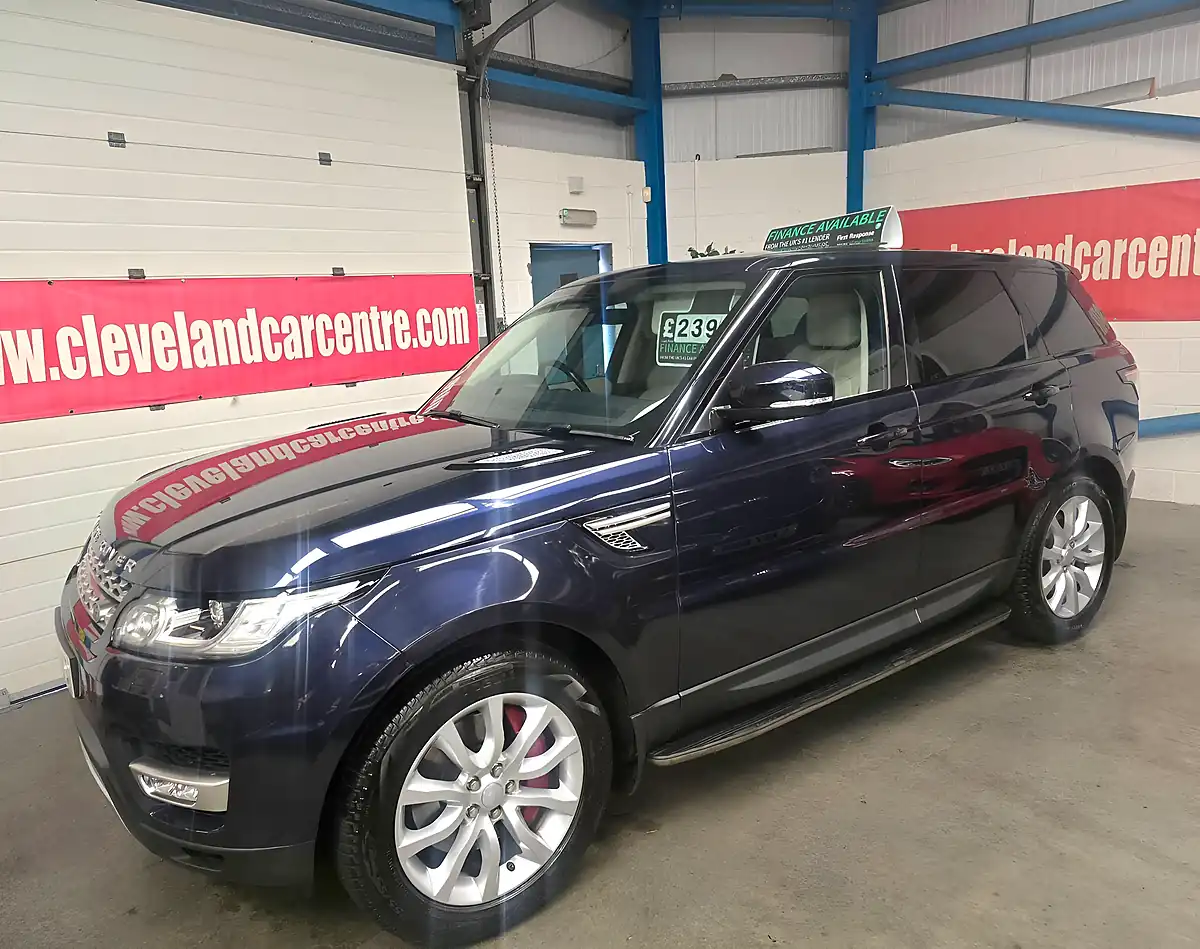 Used 2016 Land Rover Range Rover Sport Hse Blue - Interior and Exterior details 4