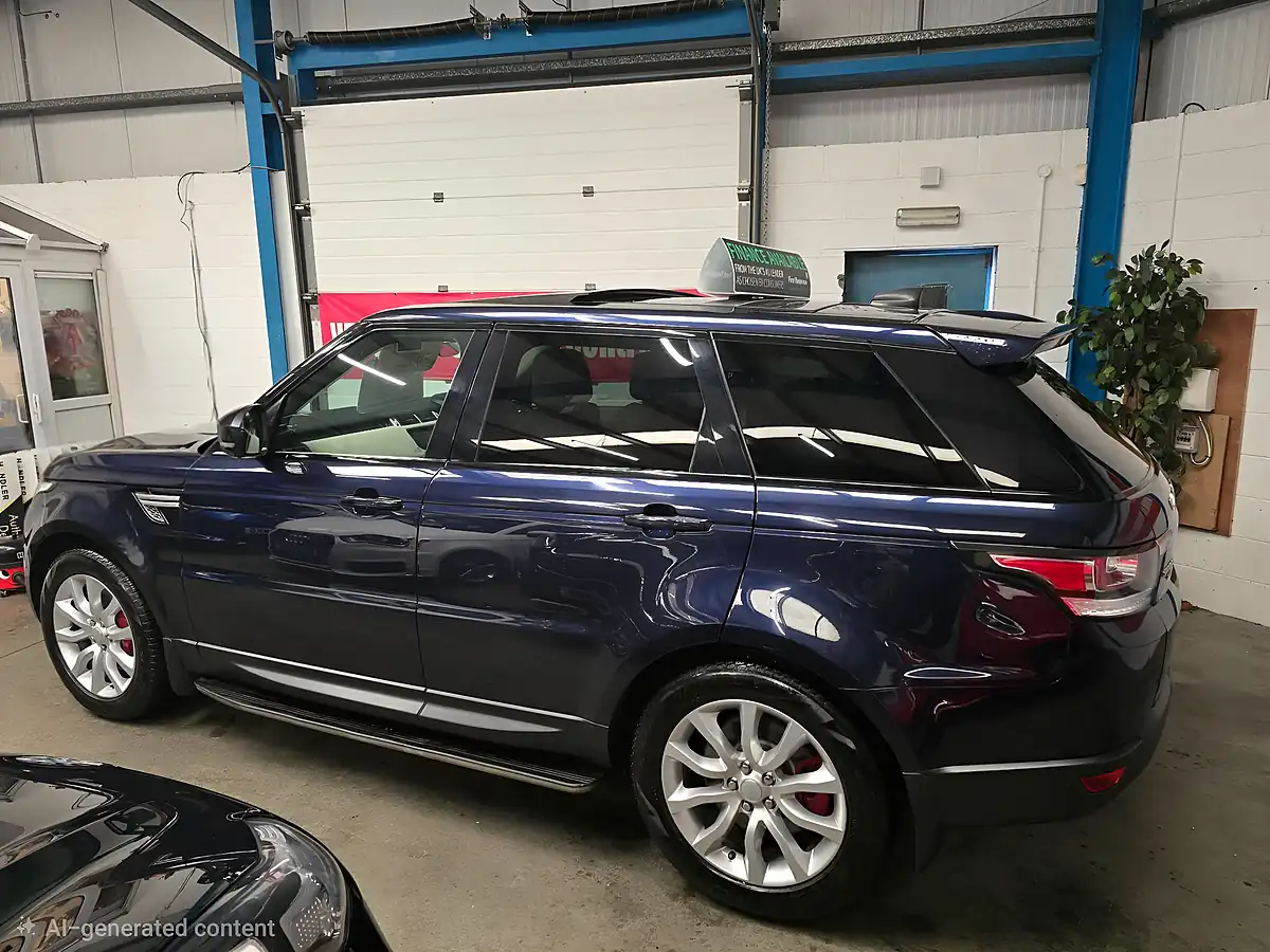 Used 2016 Land Rover Range Rover Sport Hse Blue - Interior and Exterior details 5