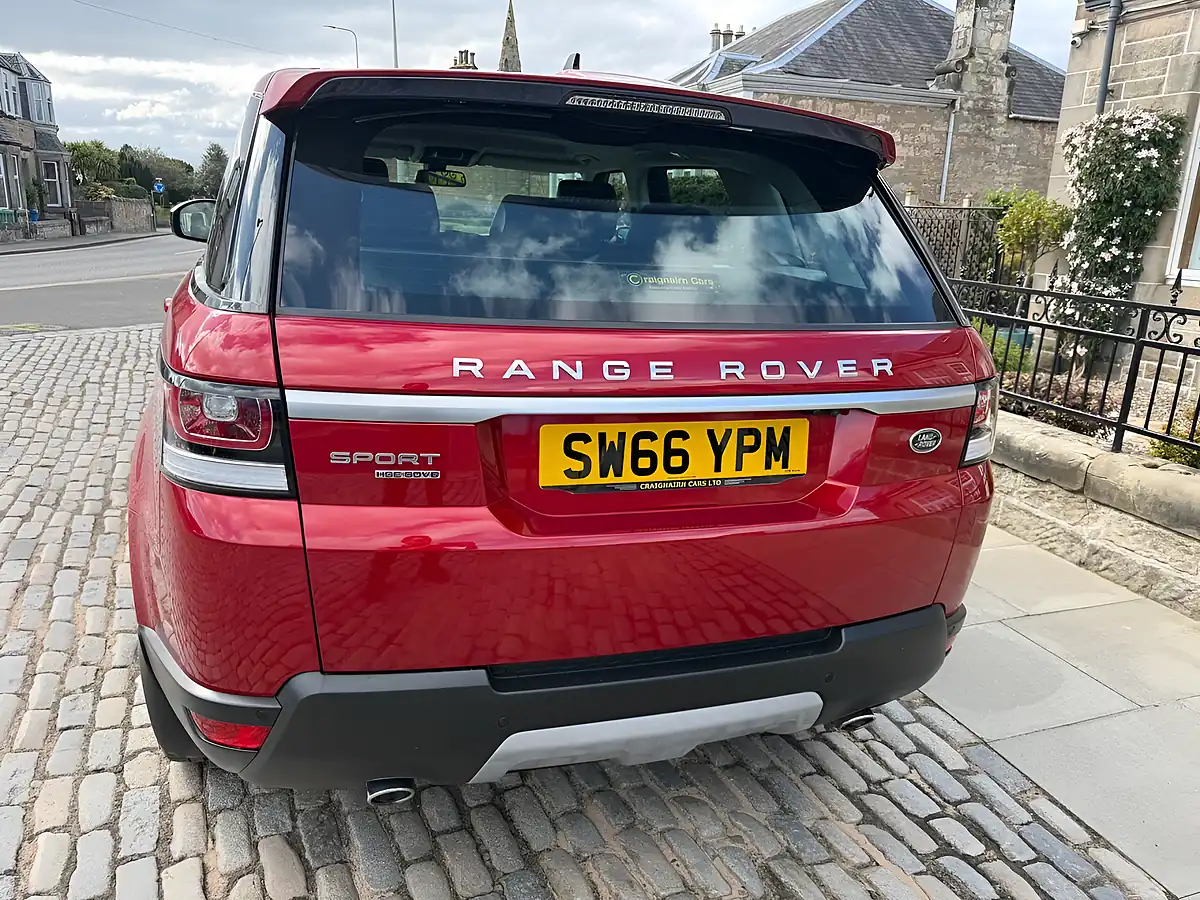 Used 2016 Land Rover Range Rover Sport Hse Firenze Red - Interior and Exterior details 10