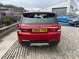 Used 2016 Land Rover Range Rover Sport Hse Firenze Red - Interior and Exterior details 12