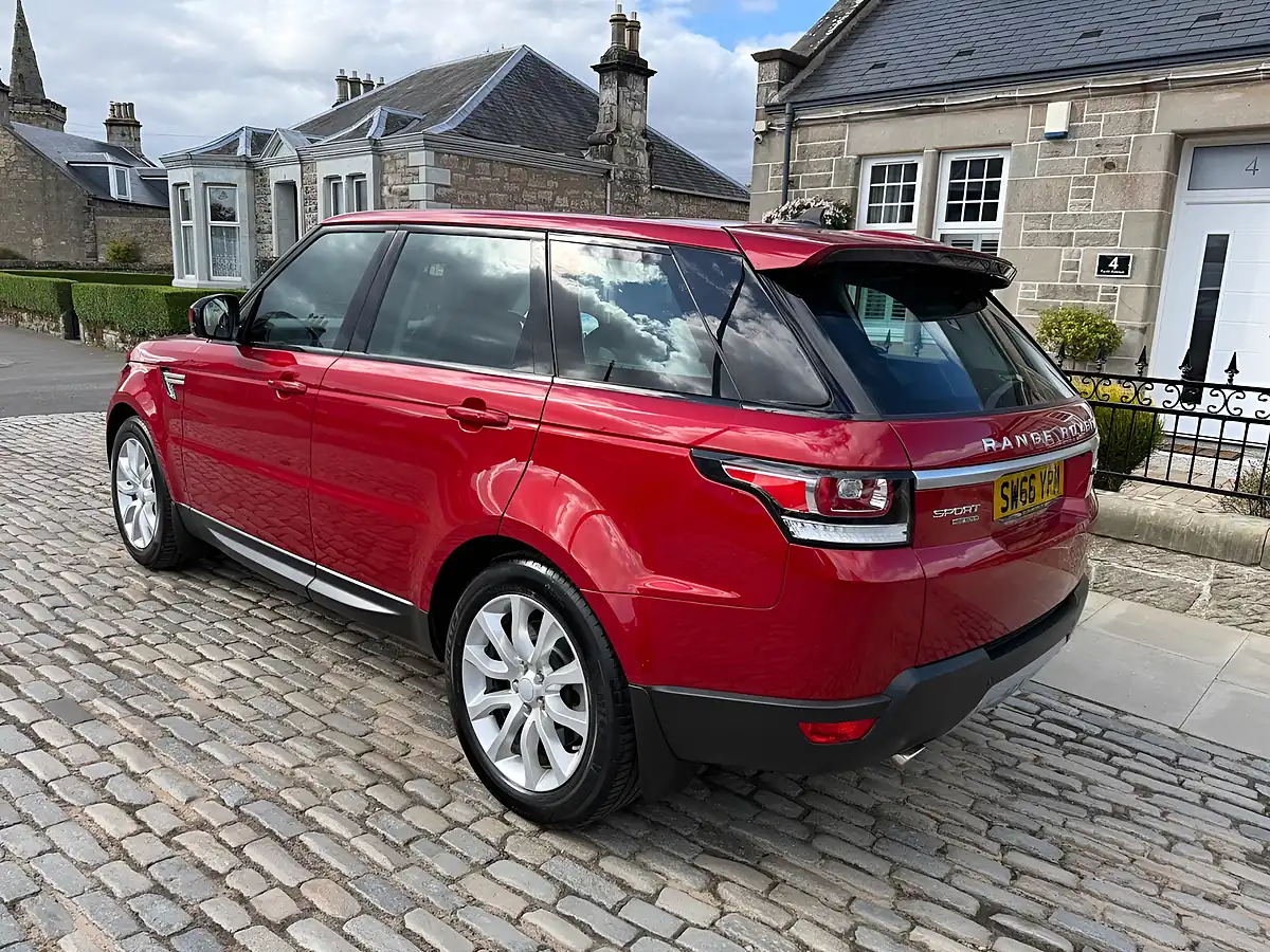 Used 2016 Land Rover Range Rover Sport Hse Firenze Red - Interior and Exterior details 14