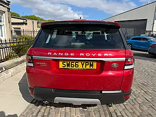 Used 2016 Land Rover Range Rover Sport Hse Firenze Red - Interior and Exterior details 18