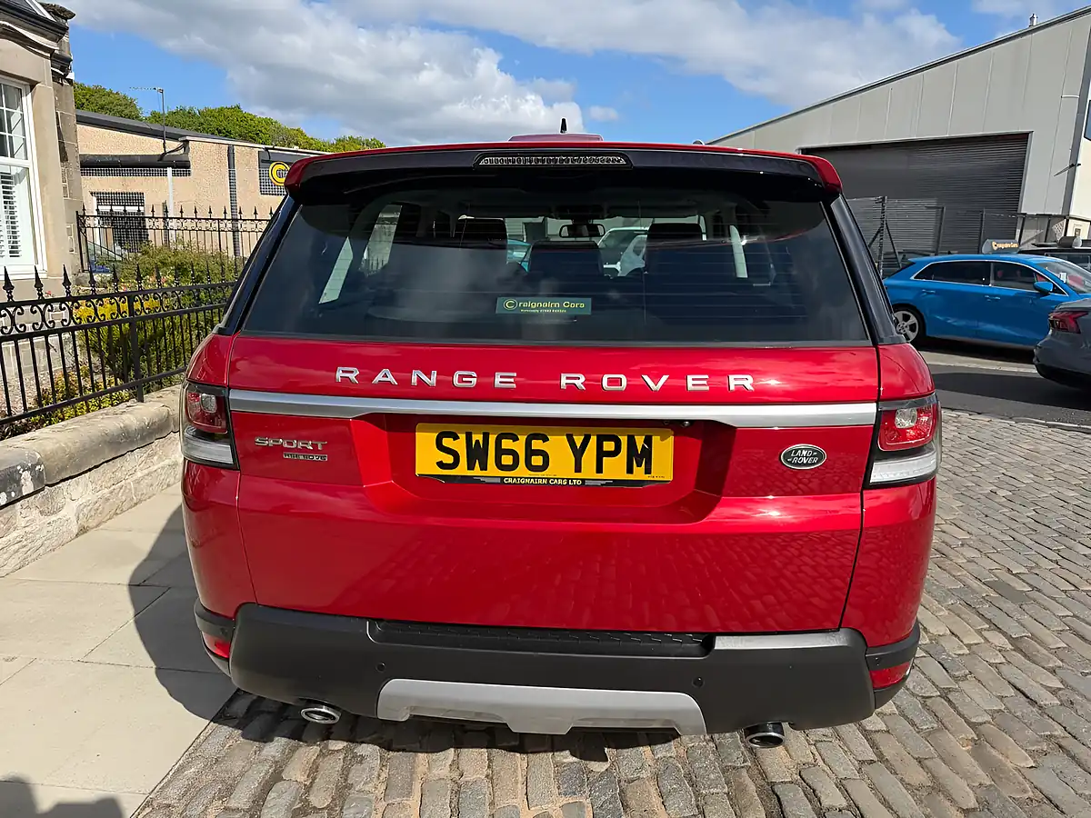 Used 2016 Land Rover Range Rover Sport Hse Firenze Red - Interior and Exterior details 18