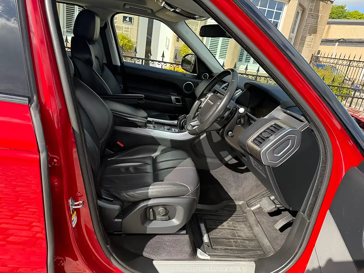 Used 2016 Land Rover Range Rover Sport Hse Firenze Red - Interior and Exterior details 2