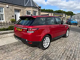 Used 2016 Land Rover Range Rover Sport Hse Firenze Red - Interior and Exterior details 4