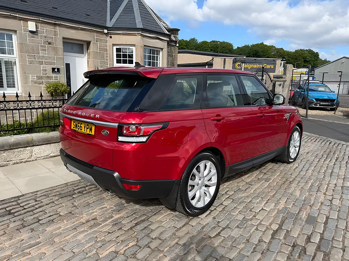 Used 2016 Land Rover Range Rover Sport Hse Firenze Red - Interior and Exterior details 4