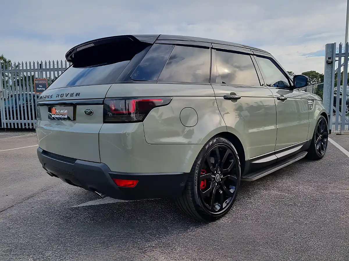 Used 2016 Land Rover Range Rover Sport Hse Military Green (wrap) - Interior and Exterior details 11