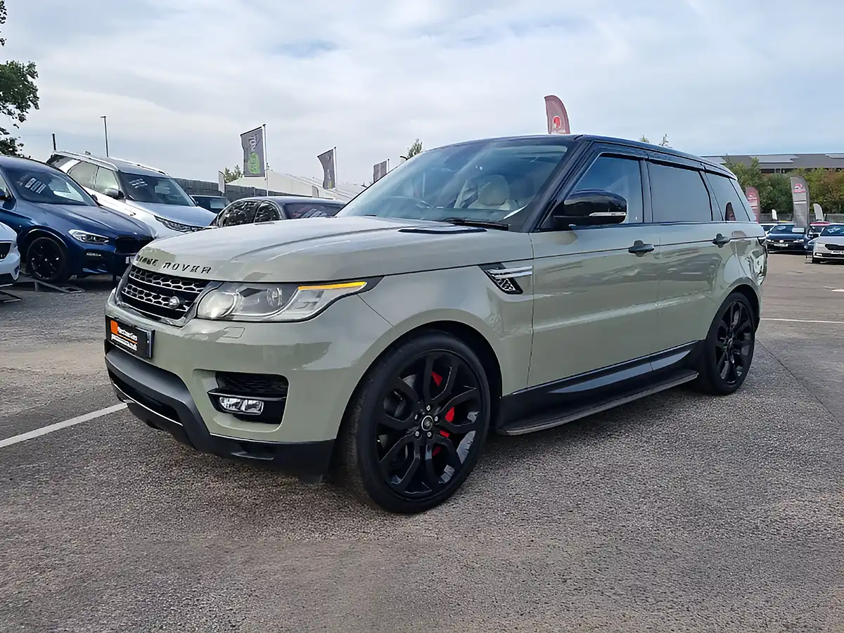 Used 2016 Land Rover Range Rover Sport Hse Military Green (wrap) - Interior and Exterior details 9