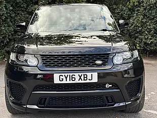 Used 2016 Land Rover Range Rover Sport Svr Black - Interior and Exterior details 3