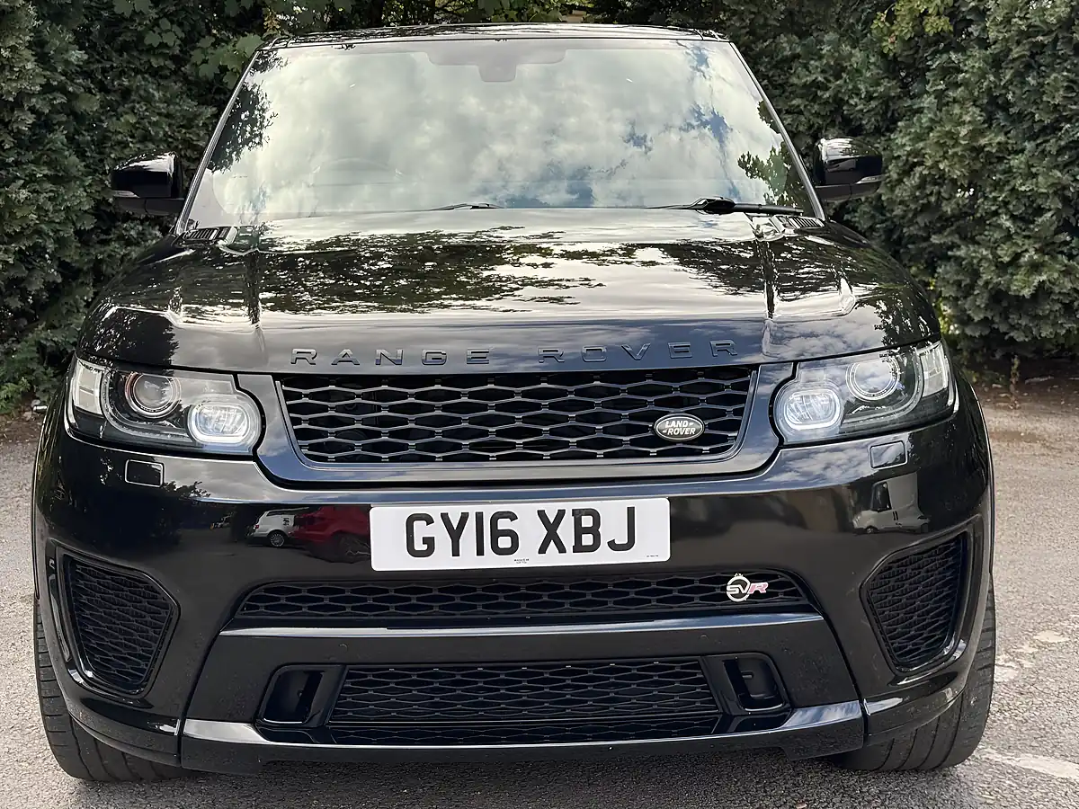 Used 2016 Land Rover Range Rover Sport Svr Black - Interior and Exterior details 3