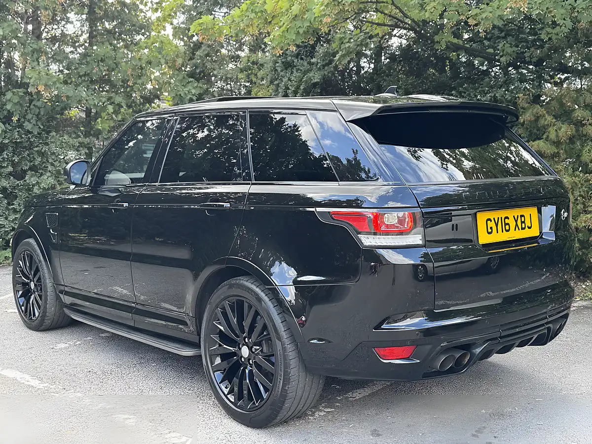 Used 2016 Land Rover Range Rover Sport Svr Black - Interior and Exterior details 8