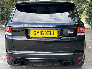 Used 2016 Land Rover Range Rover Sport Svr Black - Interior and Exterior details 9