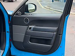 Used 2016 Land Rover Range Rover Sport Svr Blue - Interior and Exterior details 12