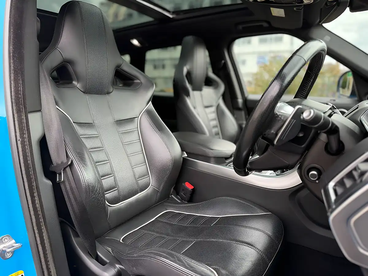 Used 2016 Land Rover Range Rover Sport Svr Blue - Interior and Exterior details 13