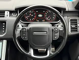 Used 2016 Land Rover Range Rover Sport Svr Blue - Interior and Exterior details 14