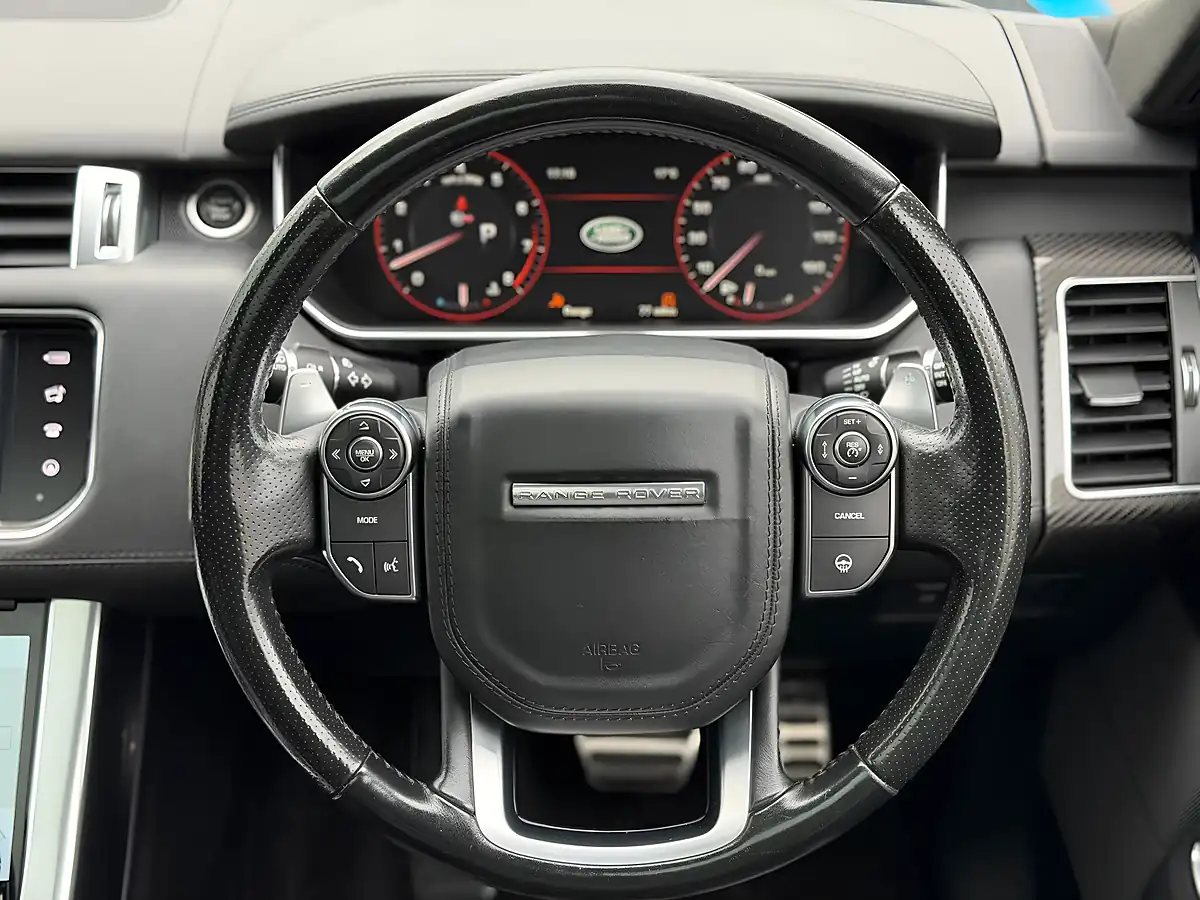 Used 2016 Land Rover Range Rover Sport Svr Blue - Interior and Exterior details 14