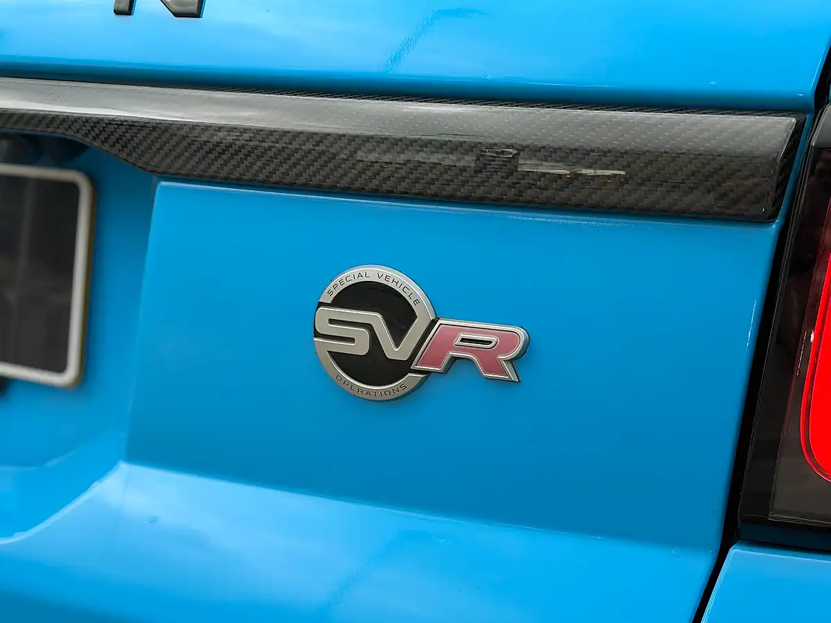 Used 2016 Land Rover Range Rover Sport Svr Blue - Interior and Exterior details 20