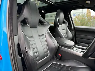 Used 2016 Land Rover Range Rover Sport Svr Blue - Interior and Exterior details 3