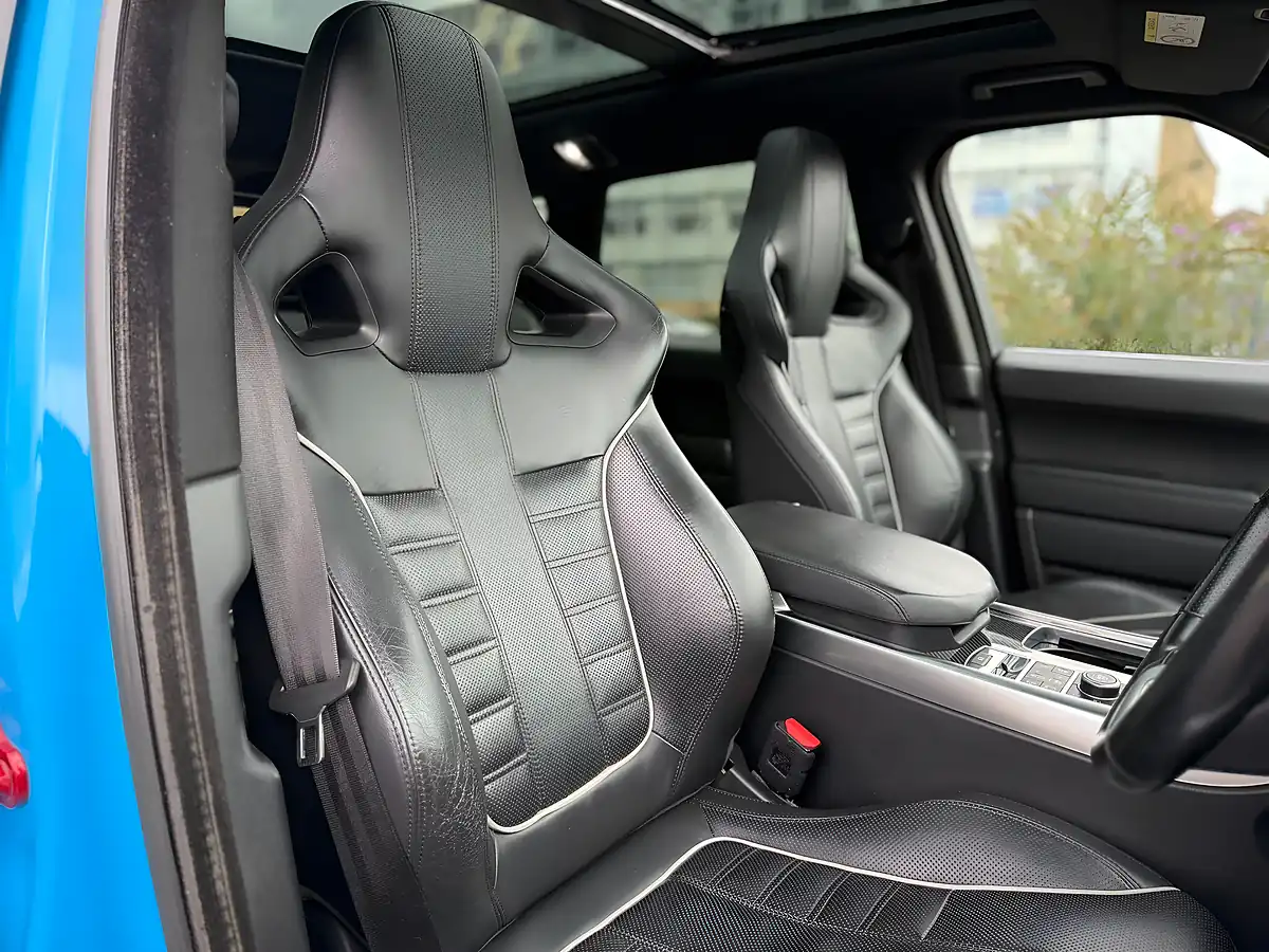 Used 2016 Land Rover Range Rover Sport Svr Blue - Interior and Exterior details 3